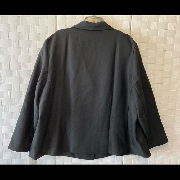Alfred Dunner Black Blazer Size 24 NWT - Picture 5 of 6